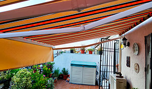 Toldos en Rivas Vaciamadrid.